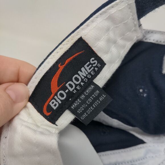 Topsail Island North Carolina Strapback Hat Blue OSFA Adjustable Embroidered - Picture 7 of 7